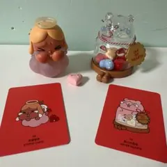 CRYING FOR LOVE JAR OF HEARTS フィギュア2点セット