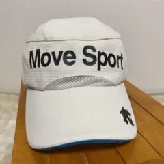 DESCENTE Move Sport ランニングキャップ ホワイトのサムネイル