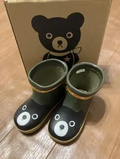 DOUBLE.B クマデザイン 長靴 13㎝