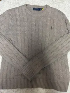 POLO RALPH LAUREN ケーブルニットセーター XS