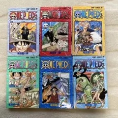 ONE PIECE 初版 6巻セット