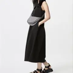 新品ユニクロジャージーバルーンワンピース★