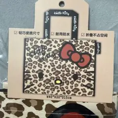 ハローキティ ヒョウ柄バッグ W40*H30*D15cm