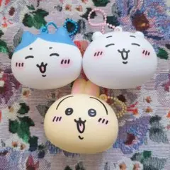 ちいかわのおかおのスクイーズ にっこり顔