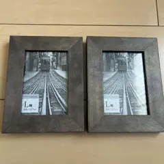 ニトリ　L判フォトフレーム 2個セット