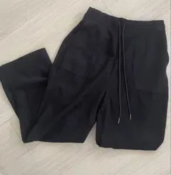 しまむら　mysa ベイカーパンツ　ブラック　L 田中里奈　黒