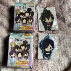 薄桜鬼　ラバーストラップ 2個セット　沖田総司　斎藤一のサムネイル