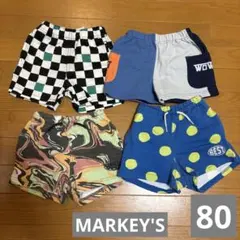 ❁⃘ベビー服 MARKEY'S パンツ まとめ売り 80