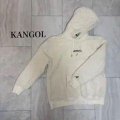 KANGOL アイボリー パーカー ボアパーカー