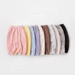 【新品】 タック付きスウェットパンツ ( 100 ・ ホワイトメレンゲ)