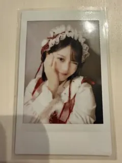 FRUITS ZIPPER 月足天音 クリスマス衣装　プリントチェキ