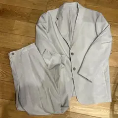 GUライトグレースーツセット L 試着のみ