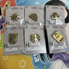 一番くじ ジョジョの奇妙な冒険 H賞 メタルピンズコレクション 全6種セット