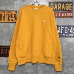 Champion チャンピオン リバースウィーブ スウェット イエロー M 古着