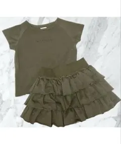 HTH glitter heart logo グリッター　セットアップ　グリーン