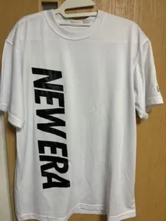 ニューエラ　ホワイトTシャツ　サイズＬのサムネイル