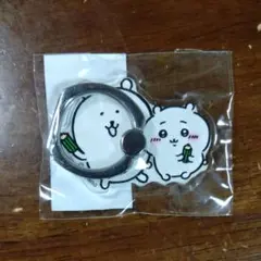ナガノフレンズ ダイカットスマホリング ナガノのくまとちいかわ