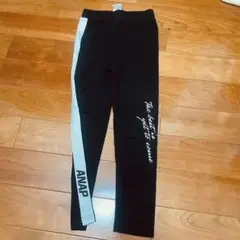 ANAP サイドライン レギンスパンツ ブラック