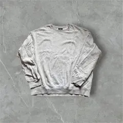 H&M グレー クルーネック スウェット