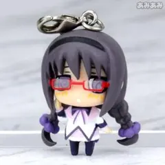 魔法少女まどかマギカ　キューティーフィギュアマスコット　暁美ほむら めがほむ