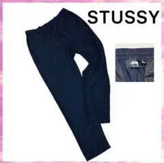 stussy ステューシー ストラップ スラックス イージーパンツ M ネイビーのサムネイル