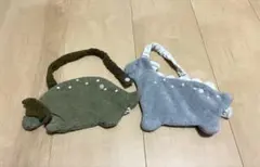 プティマイン　petitmain スタイ　恐竜　2点セット