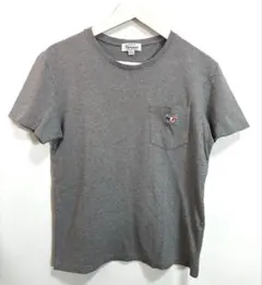 【美品】MAISON KITSUNE　メゾンキツネ　刺繍パッチTシャツ　XSのサムネイル