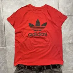 00s adidas 短丈トレフォイルlogo street tee c-boy