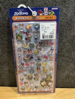 ボンボンドロップシールmini ズートピア