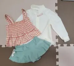 アプレレクール　水着とラッシュガード　100㎝