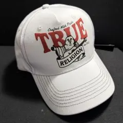 TRUE RELIGION キャップ ホワイト 新品未使用 トゥルーレリジョン