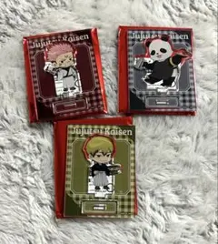 呪術廻戦　中外カフェ　アクリルスタンド　ミニキャラ　禪院直哉　パンダ　宿儺