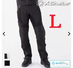 エックスシェルター暑熱αライディングパンツ Lサイズ ブラック バイクのサムネイル