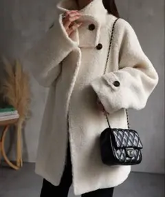 ボアコート フリースジャケット