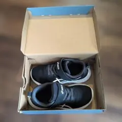 アシックス LAZER BEAM ブラック(黒) キッズシューズ 19cm