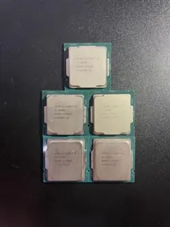 Intel Core i7 i5 CPU 5点セット 正常動作取り外し中古美品 Intel Core i7 i5 CPU 5点セット 正常動作取り外し中古美品 - メルカリ