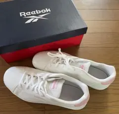 リーボック　ホワイトスニーカー　レザー　【新品未使用】