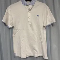BURBERRY BLACK LABEL ポロシャツ チェック襟のサムネイル