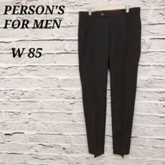 PERSON'S FOR MEN 【W 85】 メンズスラックスパンツ ウール混のサムネイル