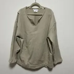 CIAOPANIC TYPY 裏起毛 スウェット プルオーバー グレージュ【F】