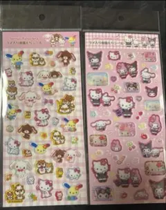 サンリオ Sanrio ラメ入り樹脂もりシール 樹脂もりシール