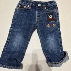 ミキハウス　DOUBLE.B デニムパンツ ジーンズ ズボン 90cm