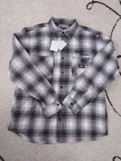 し*た様 Dickies 長袖シャツ XL ブラック系チェック