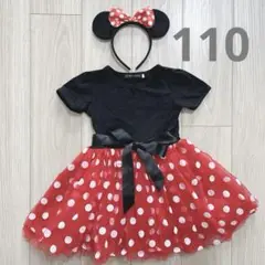ディズニー ミニーマウス コスチューム チュール ワンピース ハロウィン 110