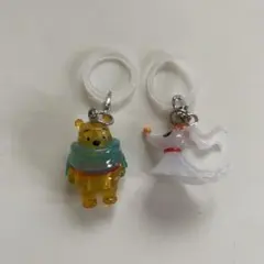 ディズニー めじるしアクセサリー WINTER ガチャ くまのプーさん ゼロ