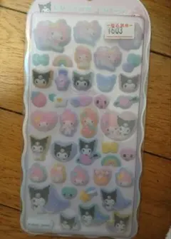 コットンパフィシール　マイメロ　クロミ