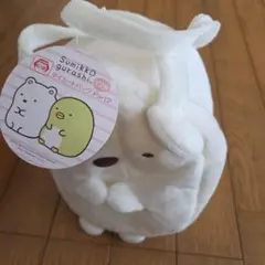 すみっコぐらし ぬいぐるみポーチ Part2 ホワイト