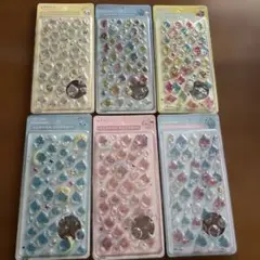 しずくちゃん ボンボンドロップシール 6枚セット