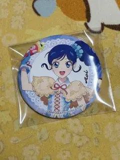 アイカツ！ マリオンクレープ 描きおろしトレーディング缶バッジ 霧矢あおい