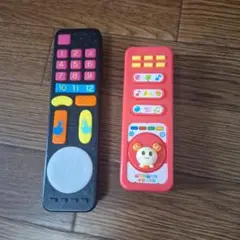 おもちゃリモコンいないいないばあ ２個セット 音楽機能付き